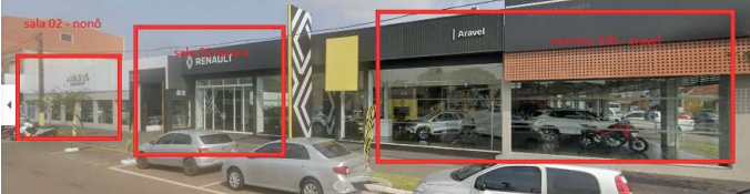 Prova da cassação de Paulo Grassano: imagem da fachada das empresas Aravel, Levara e Nonô, do grupo familiar do vereador, funcionando no mesmo endereço em Arapongas.